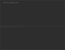 Tablet Screenshot of latein-zitate.com